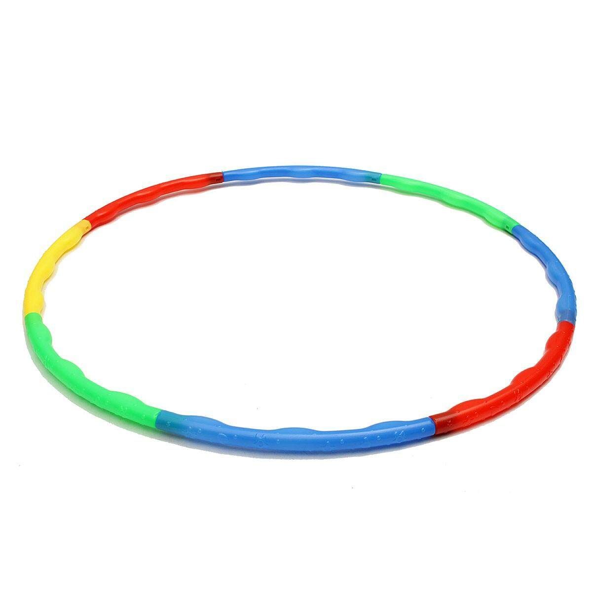 5PCS Diameter 66cm Slot Together Hula Hoop Child Or Adult Adjustable For Indoors Outdoors