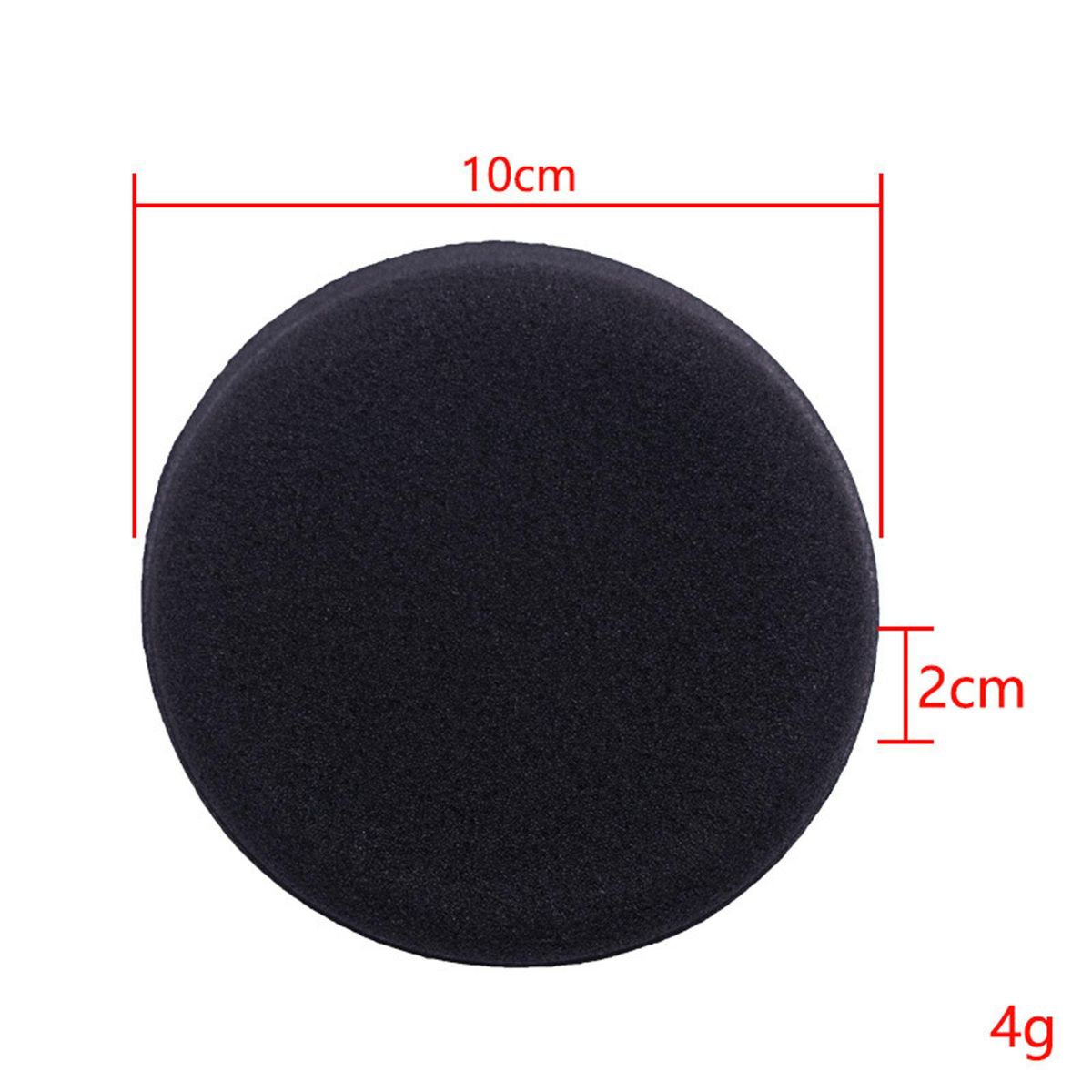 5Pcs Waxing Pads Buffing Sponge Pads For Car Accessories Round Foam