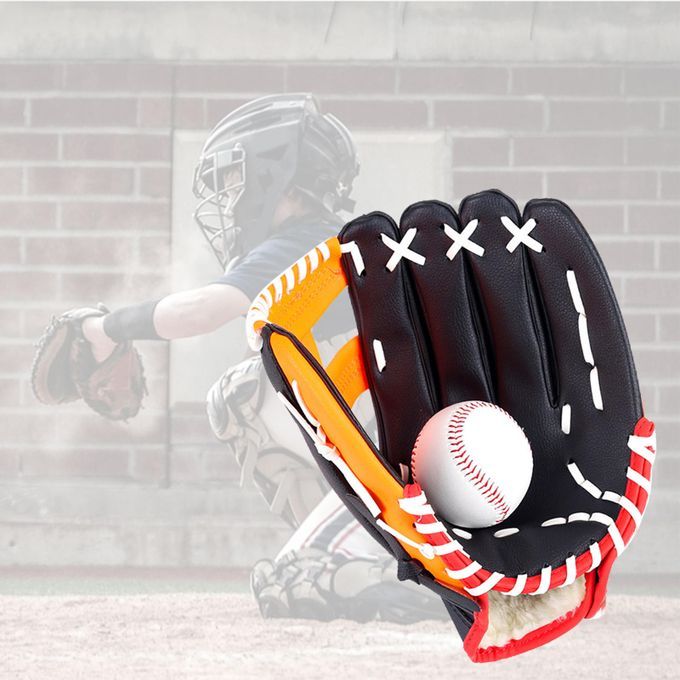 Baseball  Softball Teeball Glove Batting Glove Orange Red M