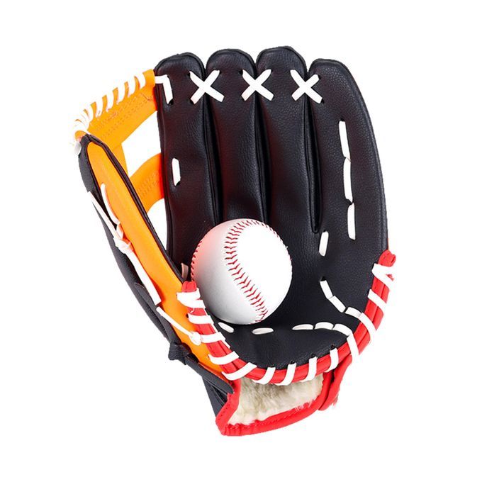 Baseball  Softball Teeball Glove Batting Glove Orange Red M