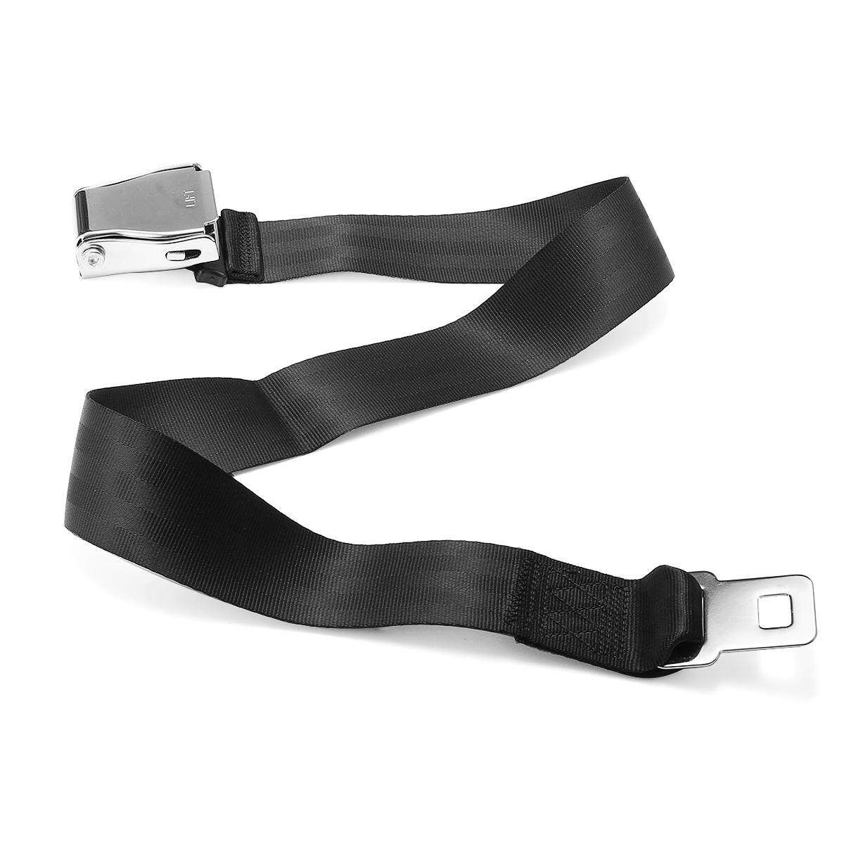 70cm 2ft Black Plane Airplane Aeroplane Airline Seat Belt Extension Extender