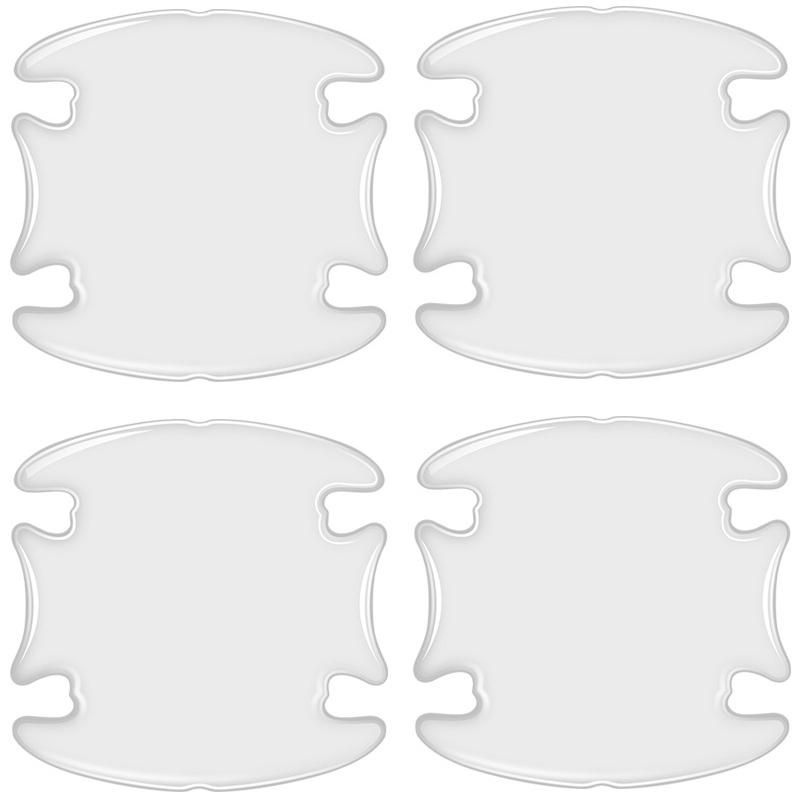 8Pcs TPU Car door handle stickers protector film for Toyota Corolla RAV4 Yaris Honda Civic CRV Nissan X-trail Tiida Acces