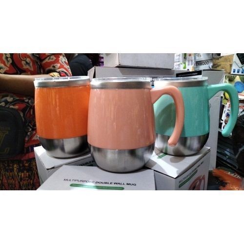 Stainless Steel Coffee Mug Double Wall Insulated Cup Tough