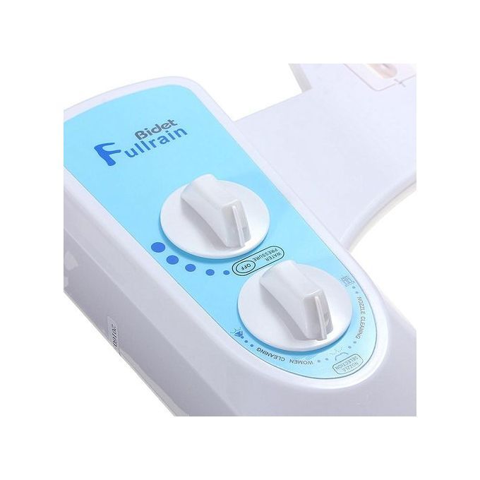 T8120 Nozzle Hot Cold Water Sprayer Non-Electric Bathroom Bidet Toilet Seat Attachment White