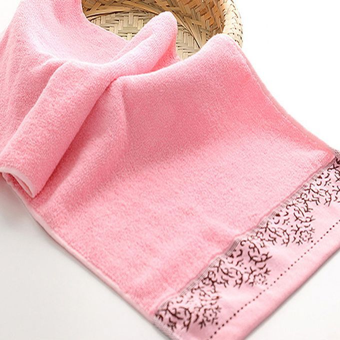 1Pcs Face Towel Cotton Jacquard Pattern Ultra Soft Highly