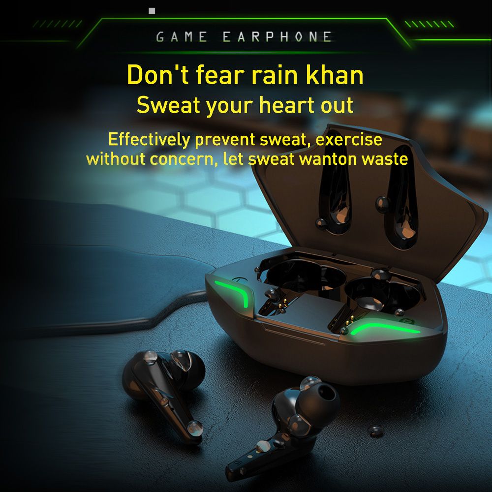 G10 Earphones BT5.2 Wireless In-ear Earbuds Game/Music Dual
