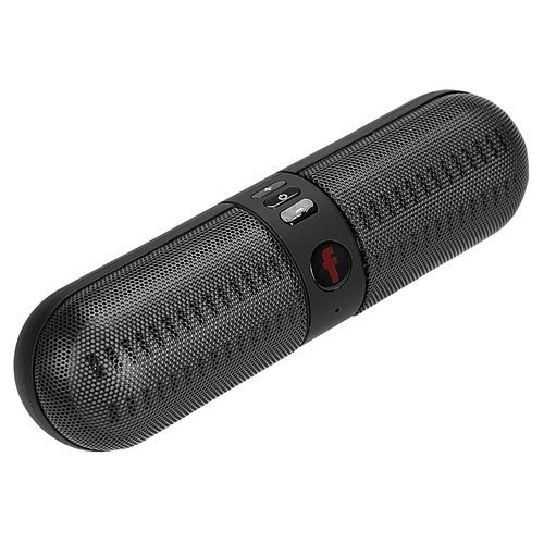 Mini Portable LED Bluetooth Wireless FM Stereo Speaker (White) HT-S