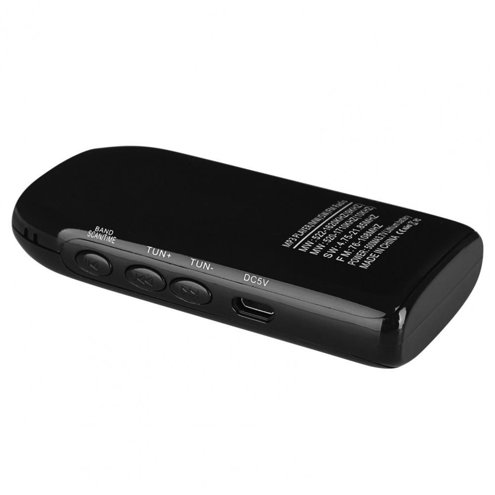 Kdka K605 Miniradio Stereo Fm Am Sw Mw Digital Tuning