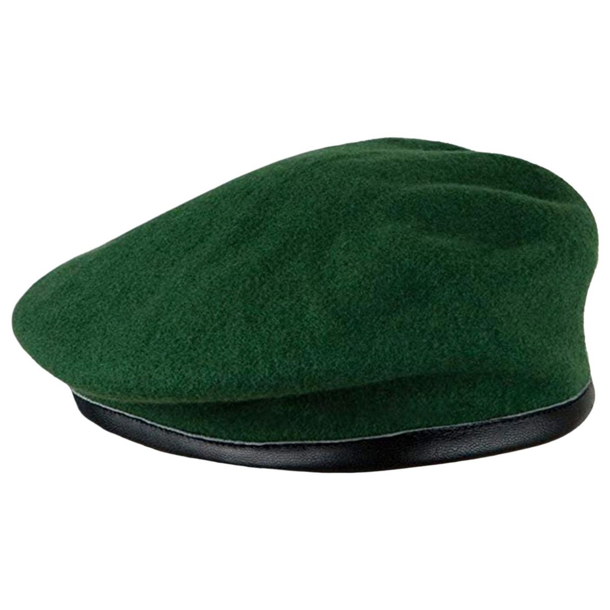 Beret Cap All-Match Military Training Beret Hat Atrovirens
