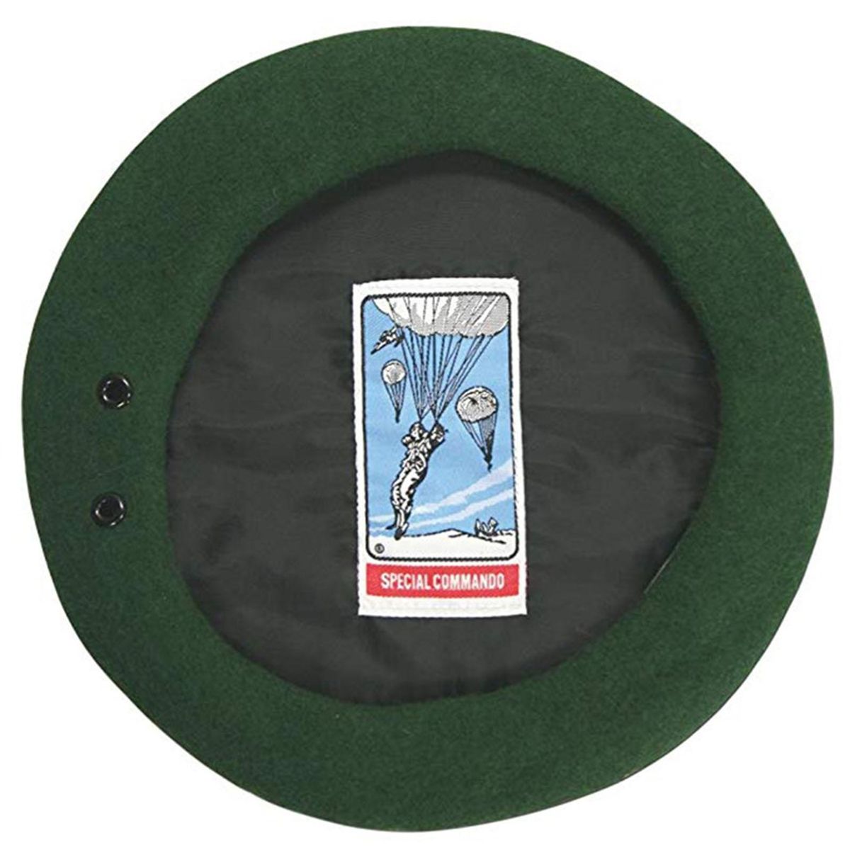 Beret Cap All-Match Military Training Beret Hat Atrovirens