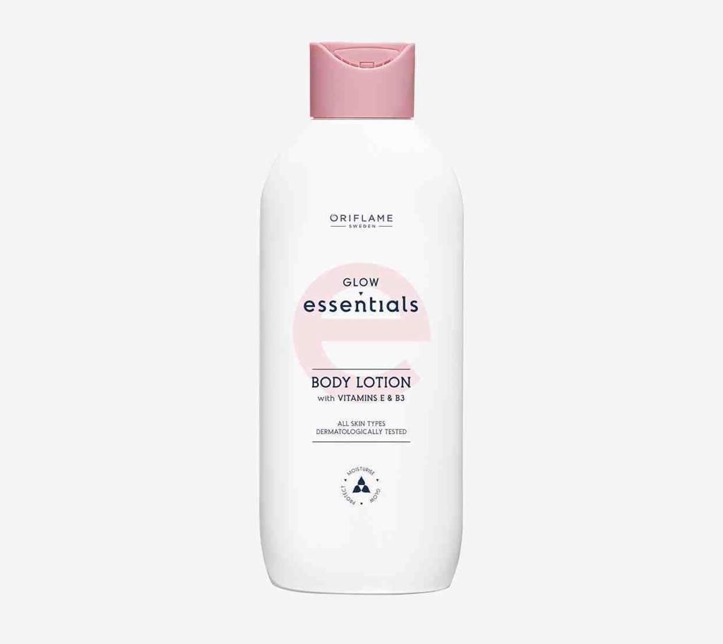 Glow Essential Set ( Boby Lotion, Face Scrub And Mask And Face Cream)