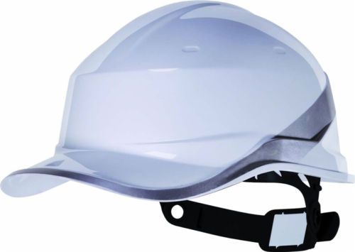Delta Plus Diamond V Hard Hat Safety  High Hi Vis Viz Baseball Reversible Sun Protection  Visor Safety -A