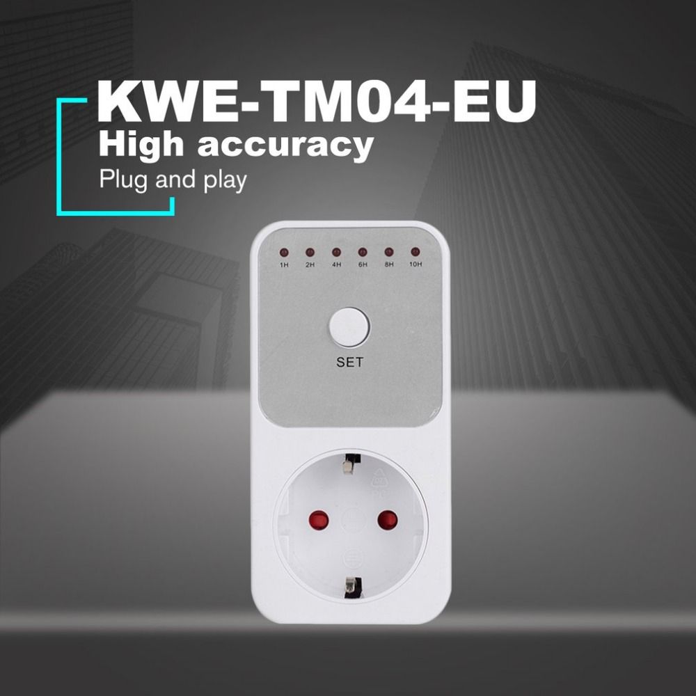Mini Led 230v 16a 1h-10h Countdown Timer Switch Socket Outl
