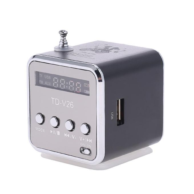 Mini FM Radio Receiver Digital Speaker Mp3 Music Player USB