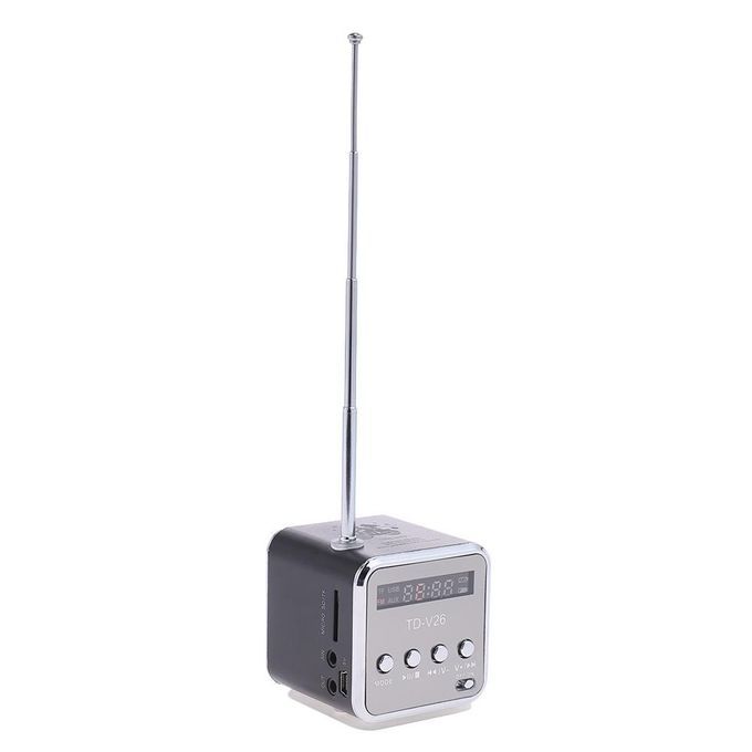 Mini FM Radio Receiver Digital Speaker Mp3 Music Player USB