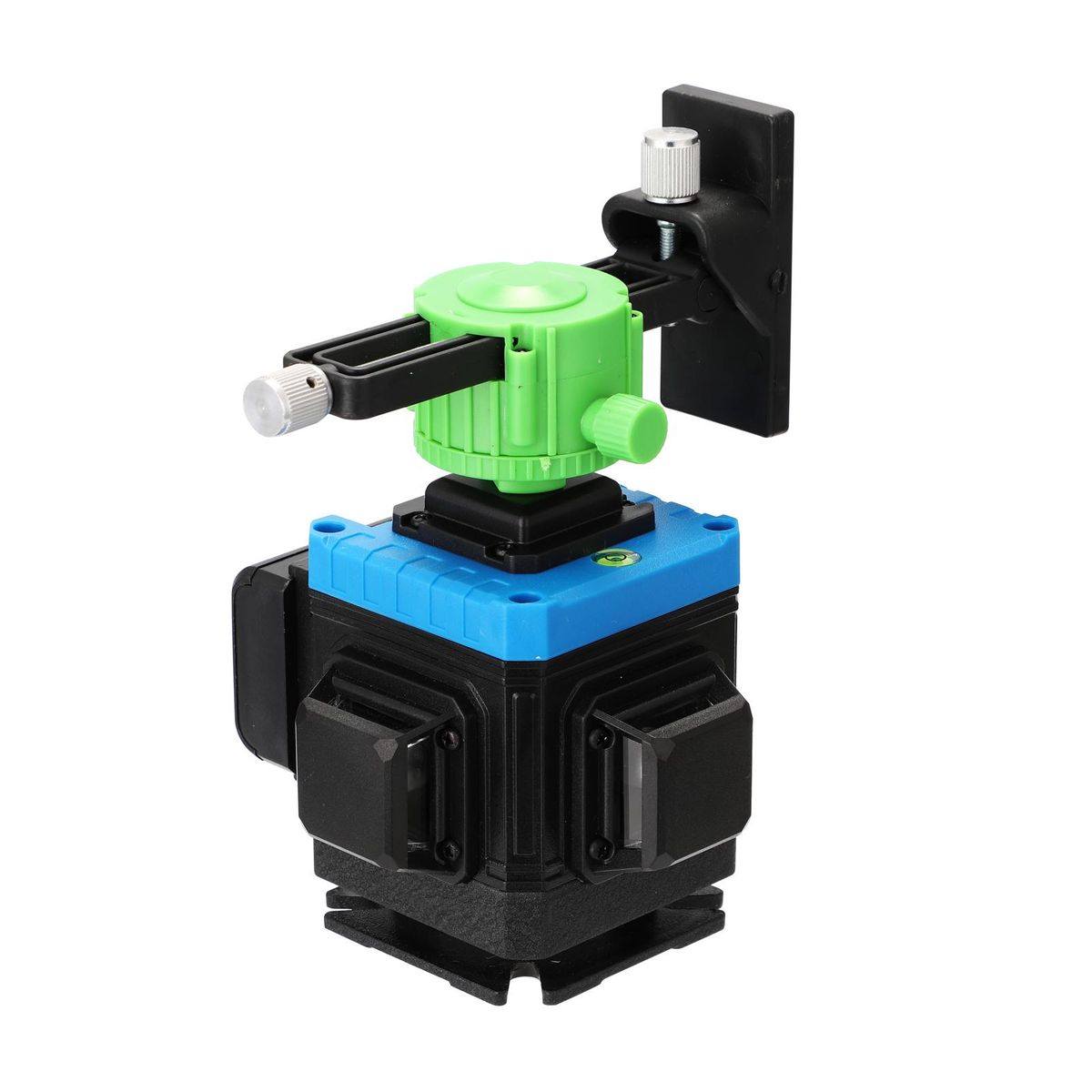 Touched Keys Multifunctional 12 Green Line Leveler 3D 360-degree Laser Level Measurment Instrument with Fixed Base Adjustment Function