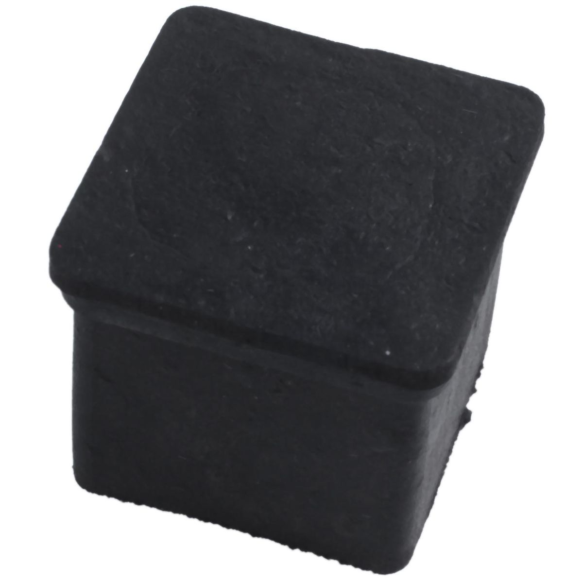 20 mm x 20 mm, black, square, rubber foot pad for chair or table, 4 pieces