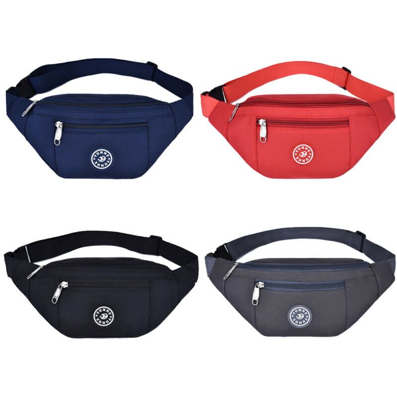 Chest Bag Nylon Waist Bag Women Belt Bag Men Fanny Pack Bum