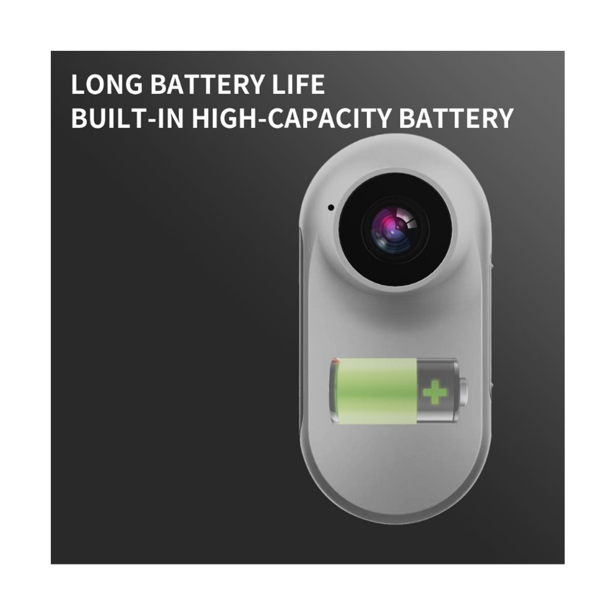 1080P Full HD Mini Action Camera Motion Camera Digital DVR Video Recorder Sport Camcorder Camera with 32G Card-White