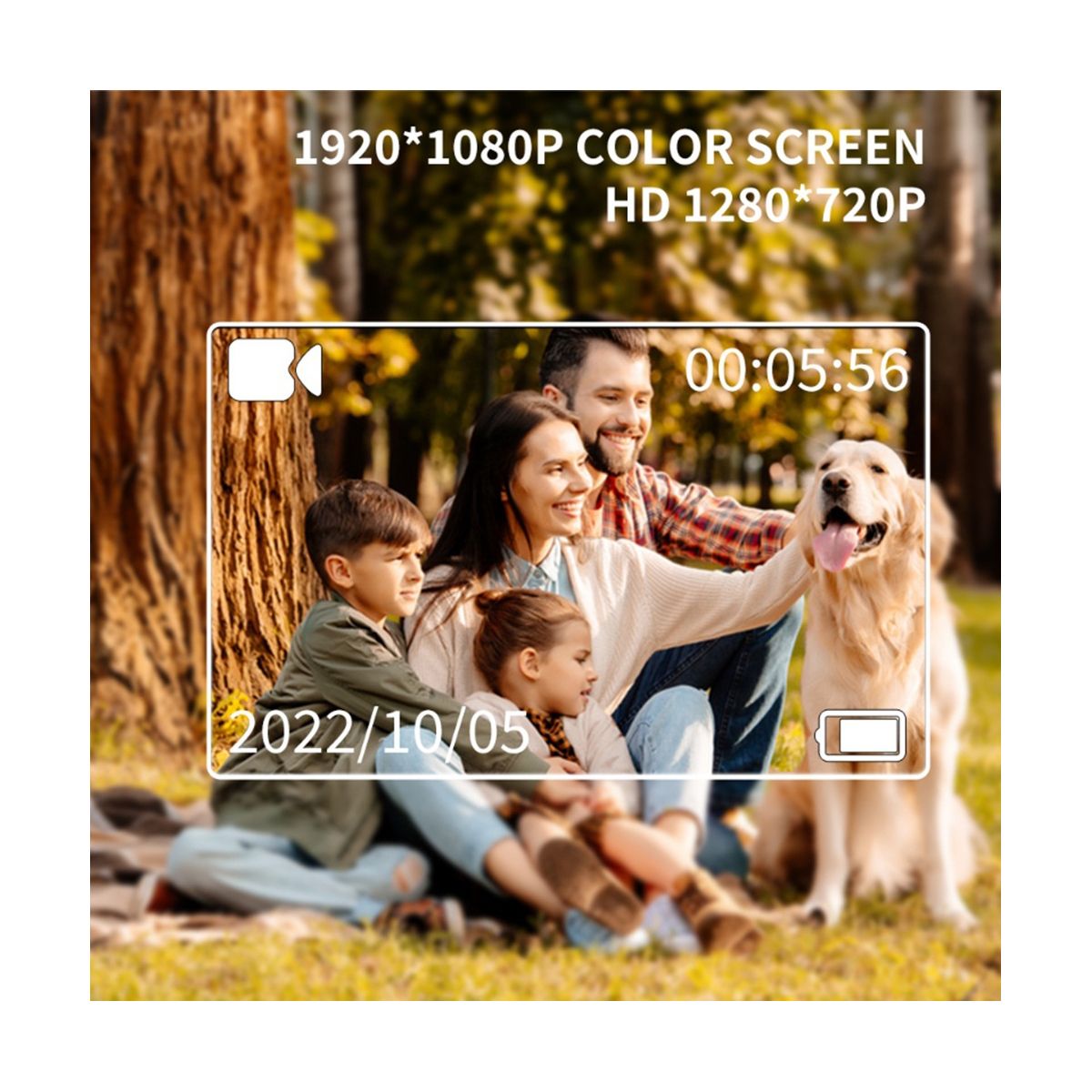 1080P Full HD Mini Action Camera Motion Camera Digital DVR Video Recorder Sport Camcorder Camera with 32G Card-White
