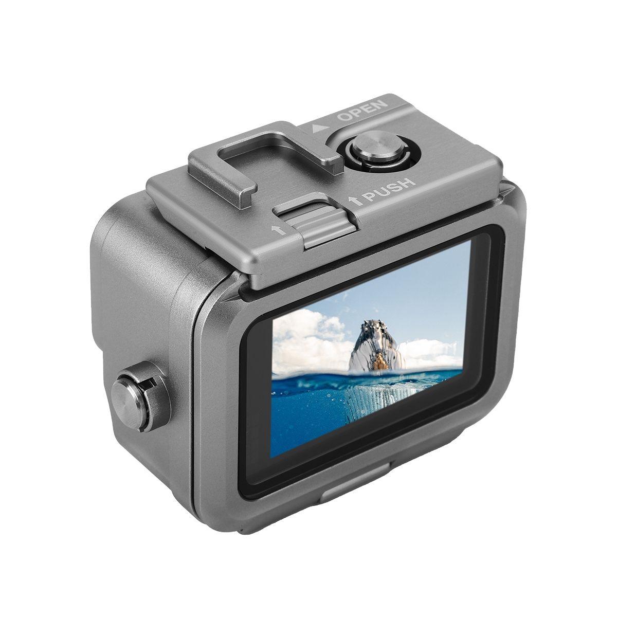 Metal 40M Waterproof Case for Hero 11 10 9 Diving Protective Housing Underwater Cover Accessories