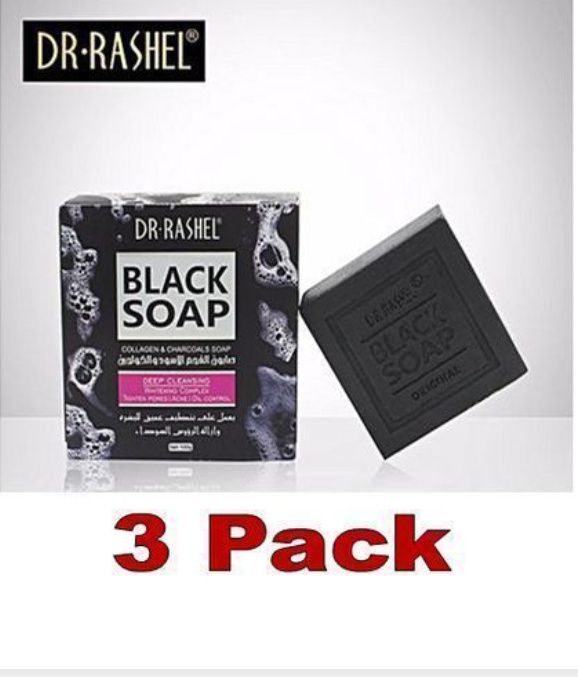 Dr. Rashel Deep Cleansing Black Soap(x3)