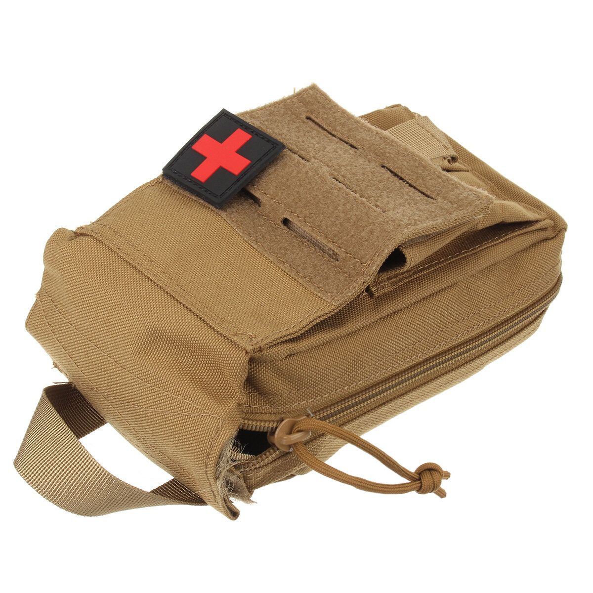Molle First Aid Kits Travel Waist Pack Camping Hiking Emergency Bag Brown