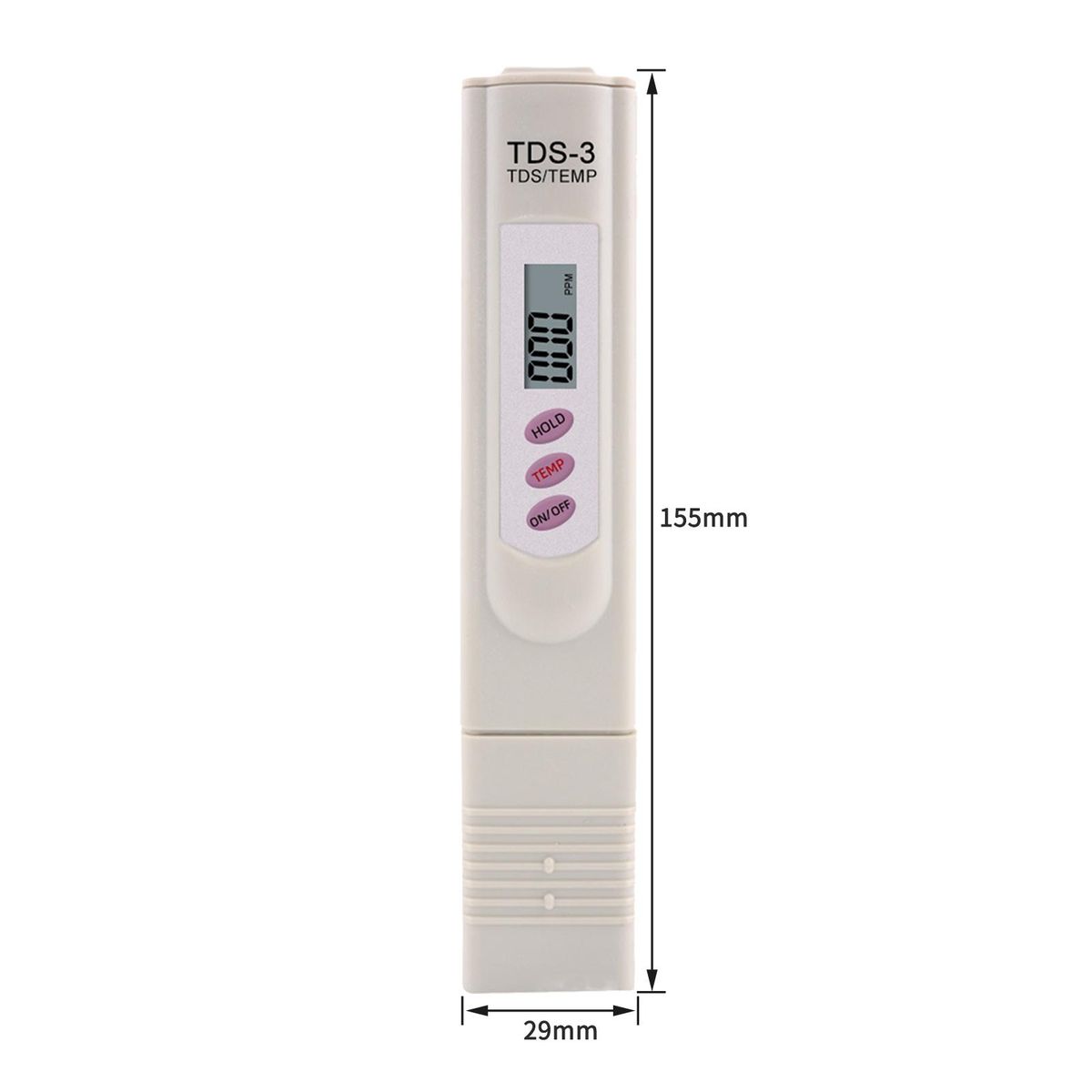 Digital Total Dissolved Solid Meter Water Quality Tester Temperature Meter Accurate and Reliable 0-999ppm Water Test Meter for Drinking Water Aquariums Swimming Pool Spa