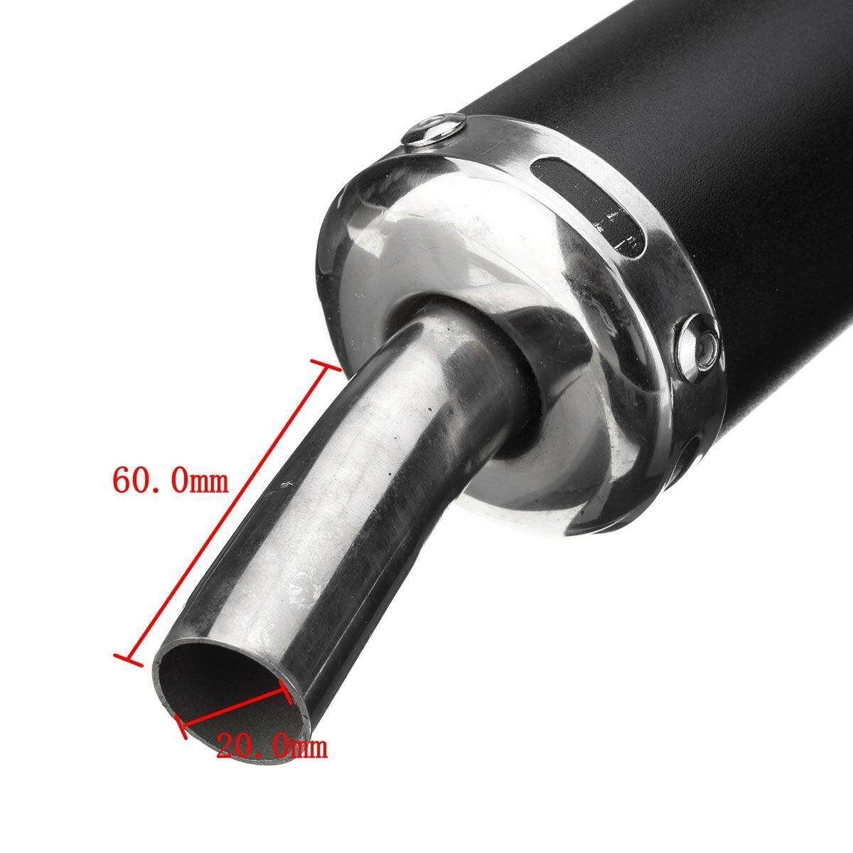 Universal Motorcycle Racing Exhaust Muffler Silencer Pipe For Street Scooter