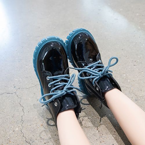 High Top Martin Casual Shoes Boys' And Girls' Leather Boots
