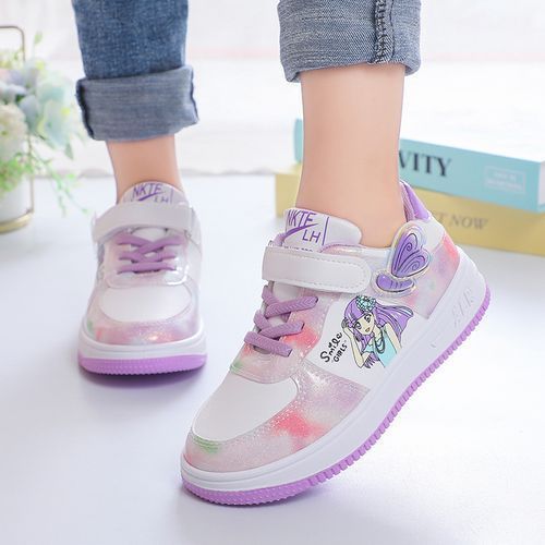 Autumn Leather Girls' Board Shoes Sneakers Size 26-37