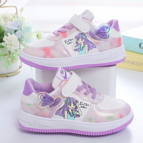 Autumn Leather Girls' Board Shoes Sneakers Size 26-37