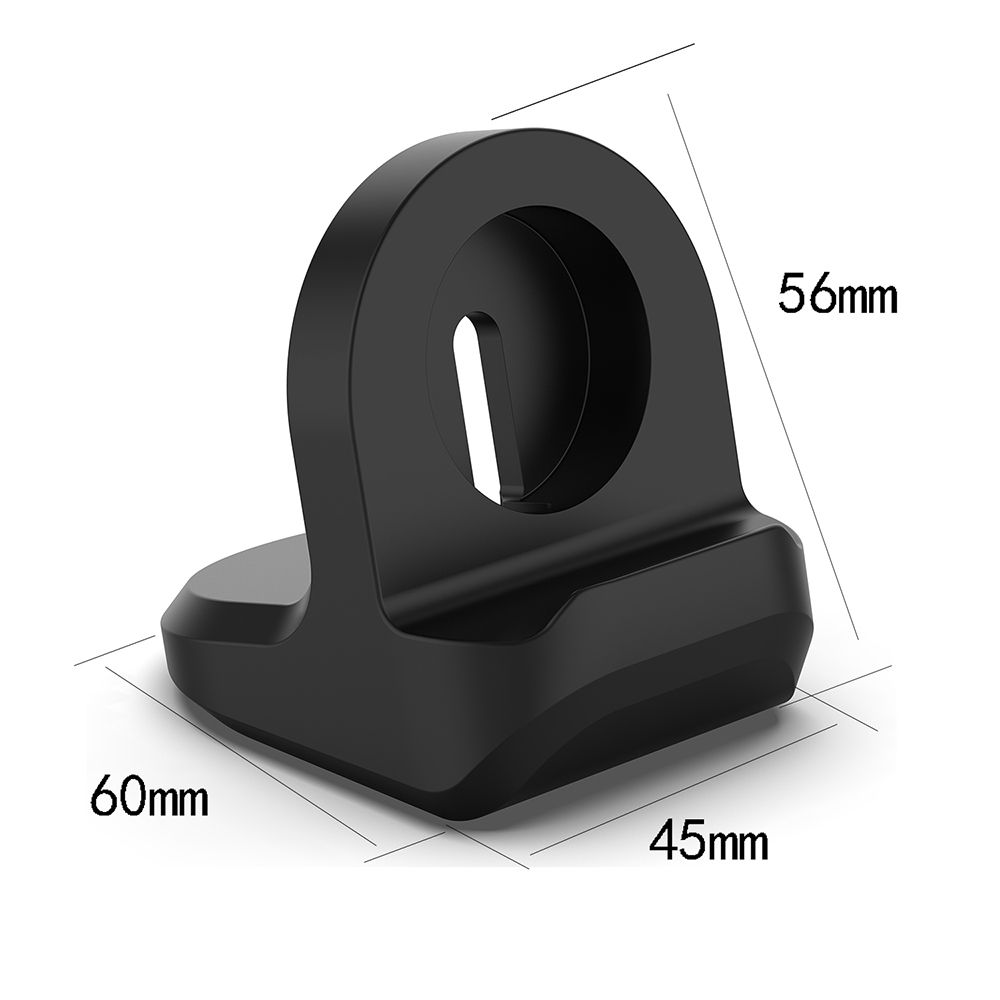 Silica Base For Apple Watch Holder Hand Free Cable Hole
