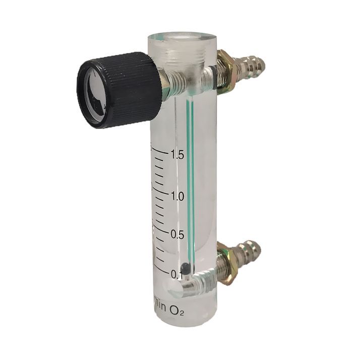 3Pcs Oxygen  Meter Flowmeter With Control Valve For Oxygen Air 0