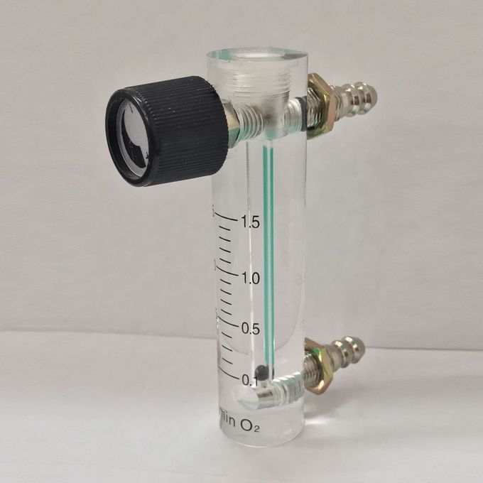 3Pcs Oxygen  Meter Flowmeter With Control Valve For Oxygen Air 0