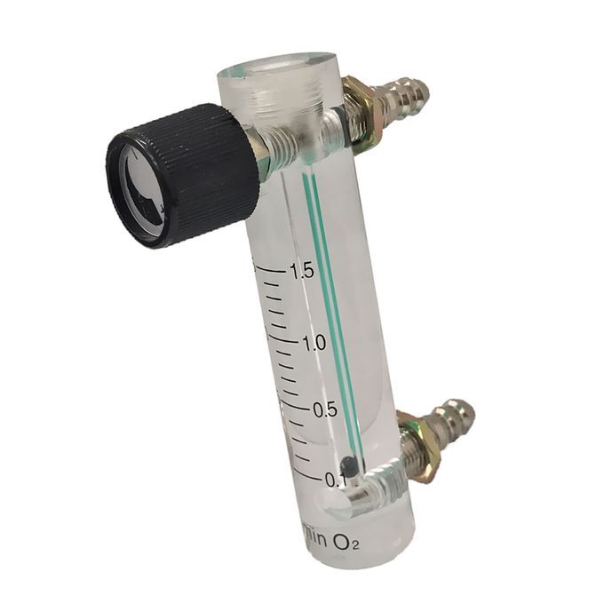 3Pcs Oxygen  Meter Flowmeter With Control Valve For Oxygen Air 0
