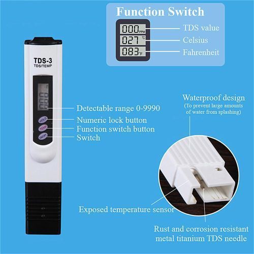 TDS-3 Digital Water Quality Tester