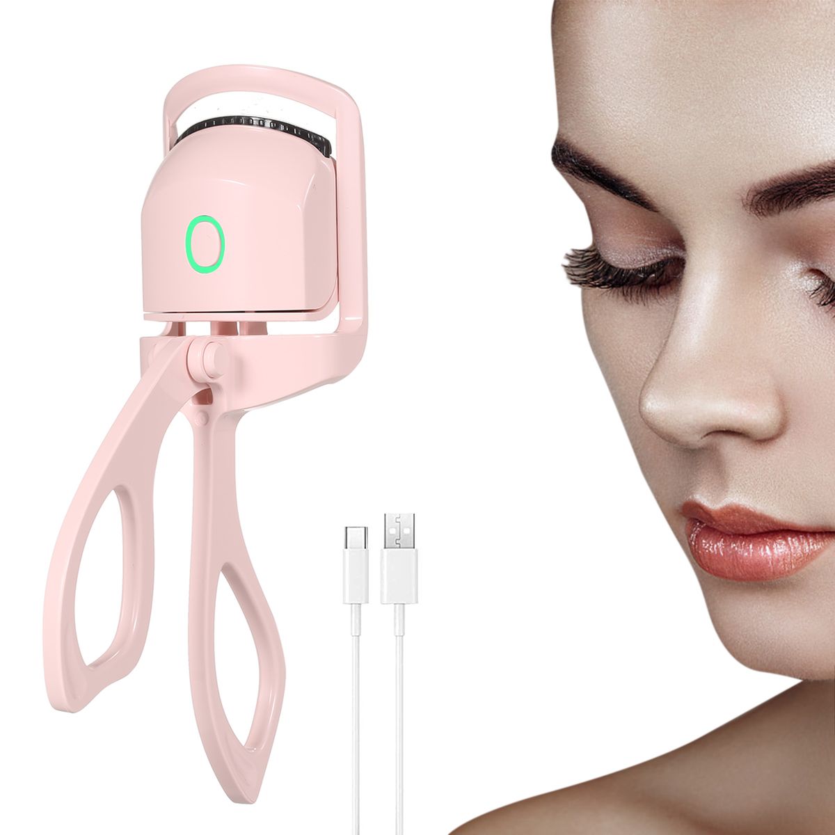 USB Electric Eyelash Curler Heated Eyelash Curler