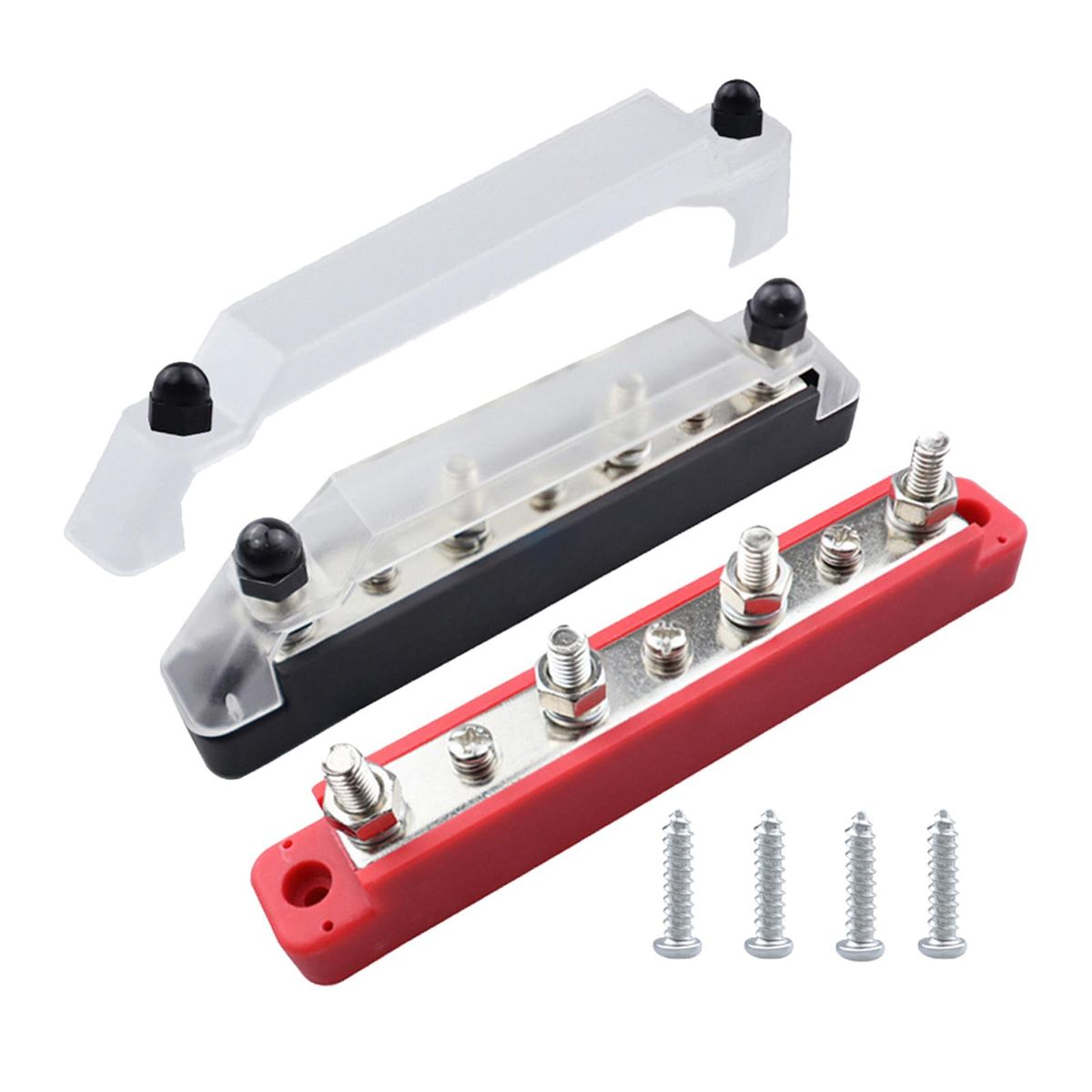 Power Distribution Block 48V With Cover 150 A For Marine