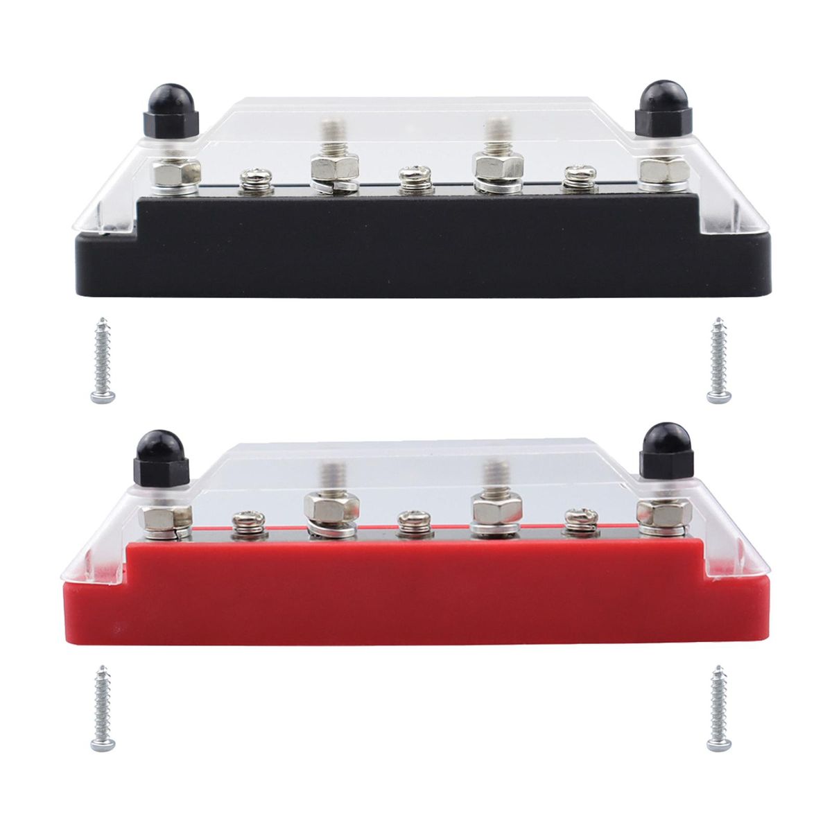 Power Distribution Block 48V With Cover 150 A For Marine