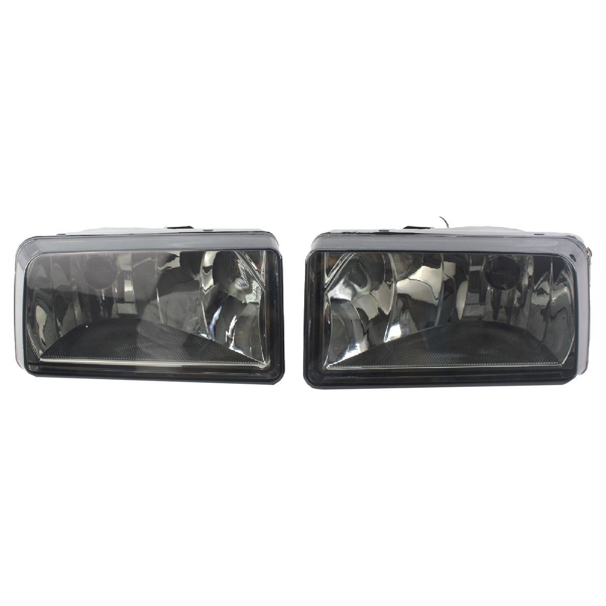 1 Pair Fog Lights Powerful High-Strength Portable Cube-Grey