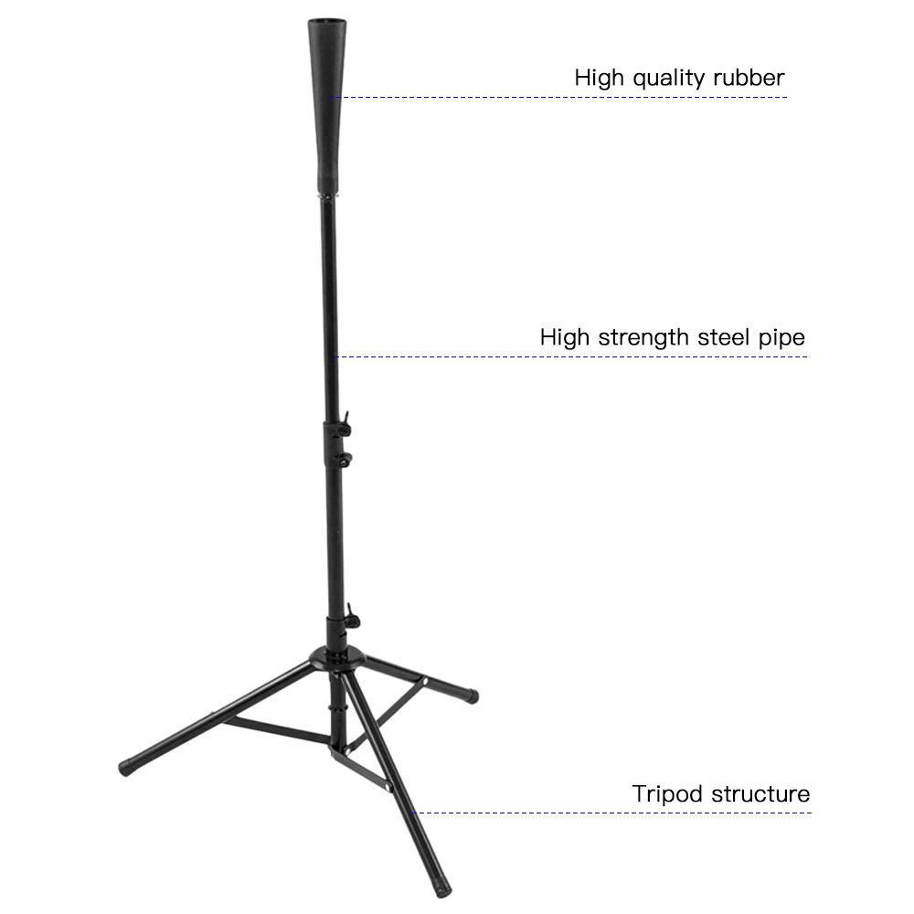 Baseball Batting Tee Portable Tripod Stand For Batting