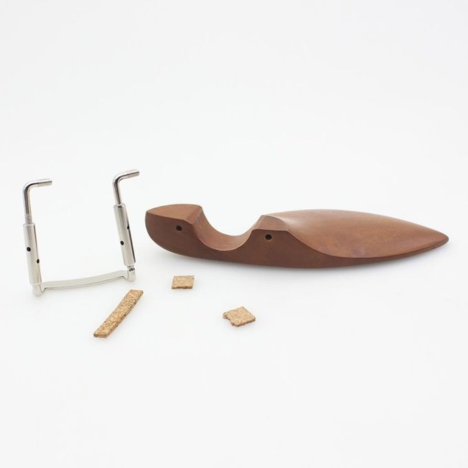 Wooden Violin Chin Rest Chinrest With Screw For 3/4 4/4 Violin Fiddle
