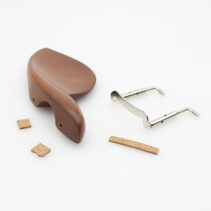 Wooden Violin Chin Rest Chinrest With Screw For 3/4 4/4 Violin Fiddle