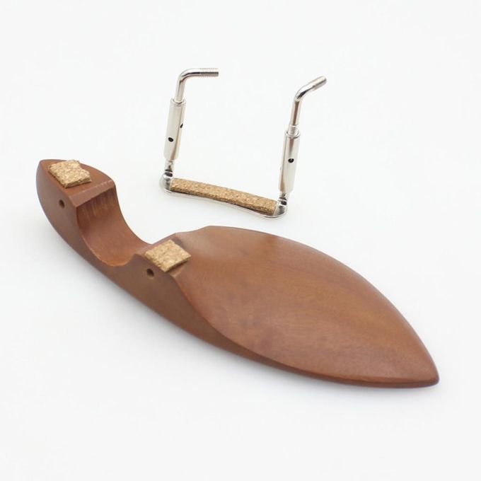 Wooden Violin Chin Rest Chinrest With Screw For 3/4 4/4 Violin Fiddle
