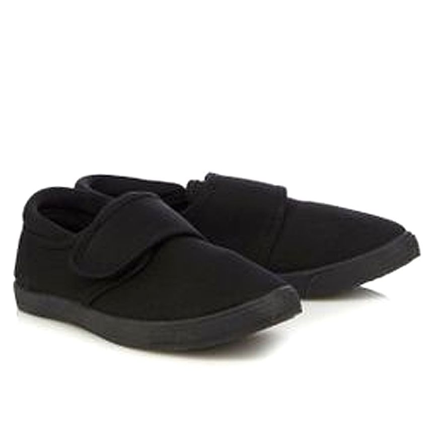 Unisex Slip-on Sneakers -Black