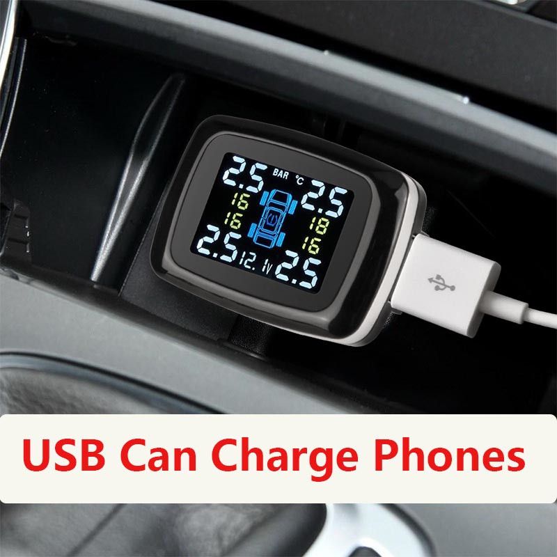 Tpms Cigarette Led Display External Internal Sensors Usb