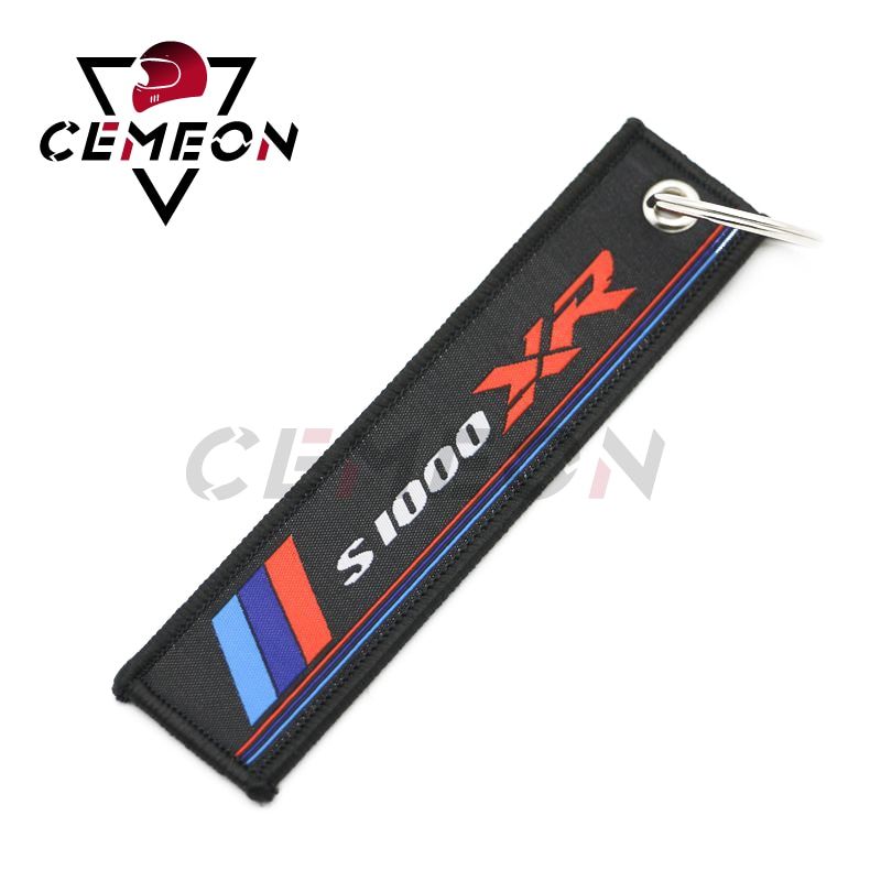Motorcycle Key Pendant HP4 S1000RR S1000RRHP4 S1000R S1000XR Embroidered Key Chain Buckle Key Ring