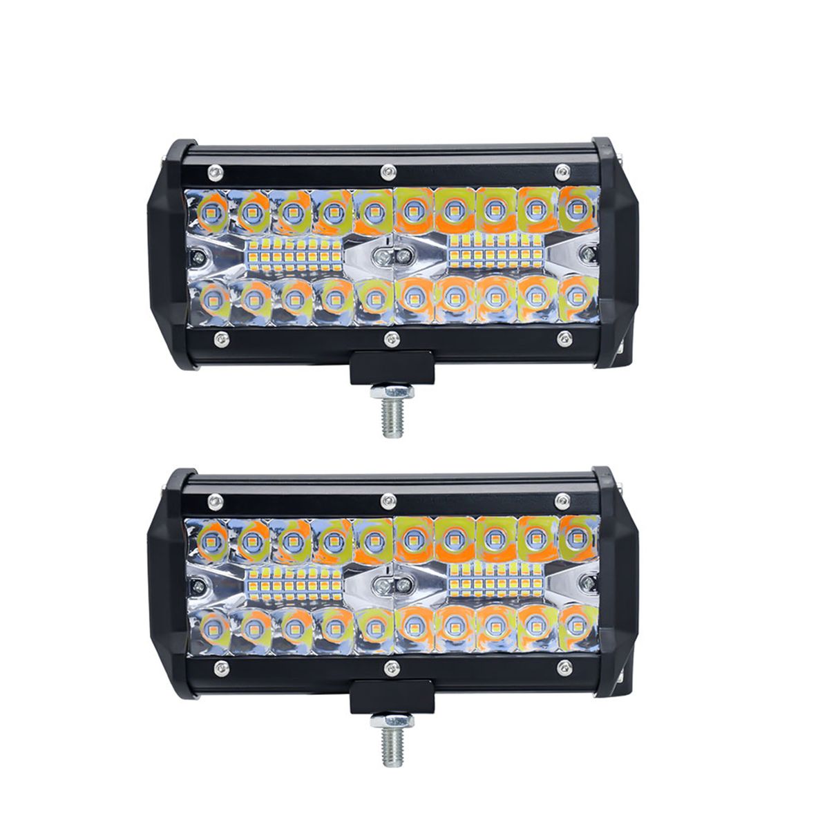 2Pcs 7Inch Led Work Light Bar Led Flood Spot Combo Fog Lamp