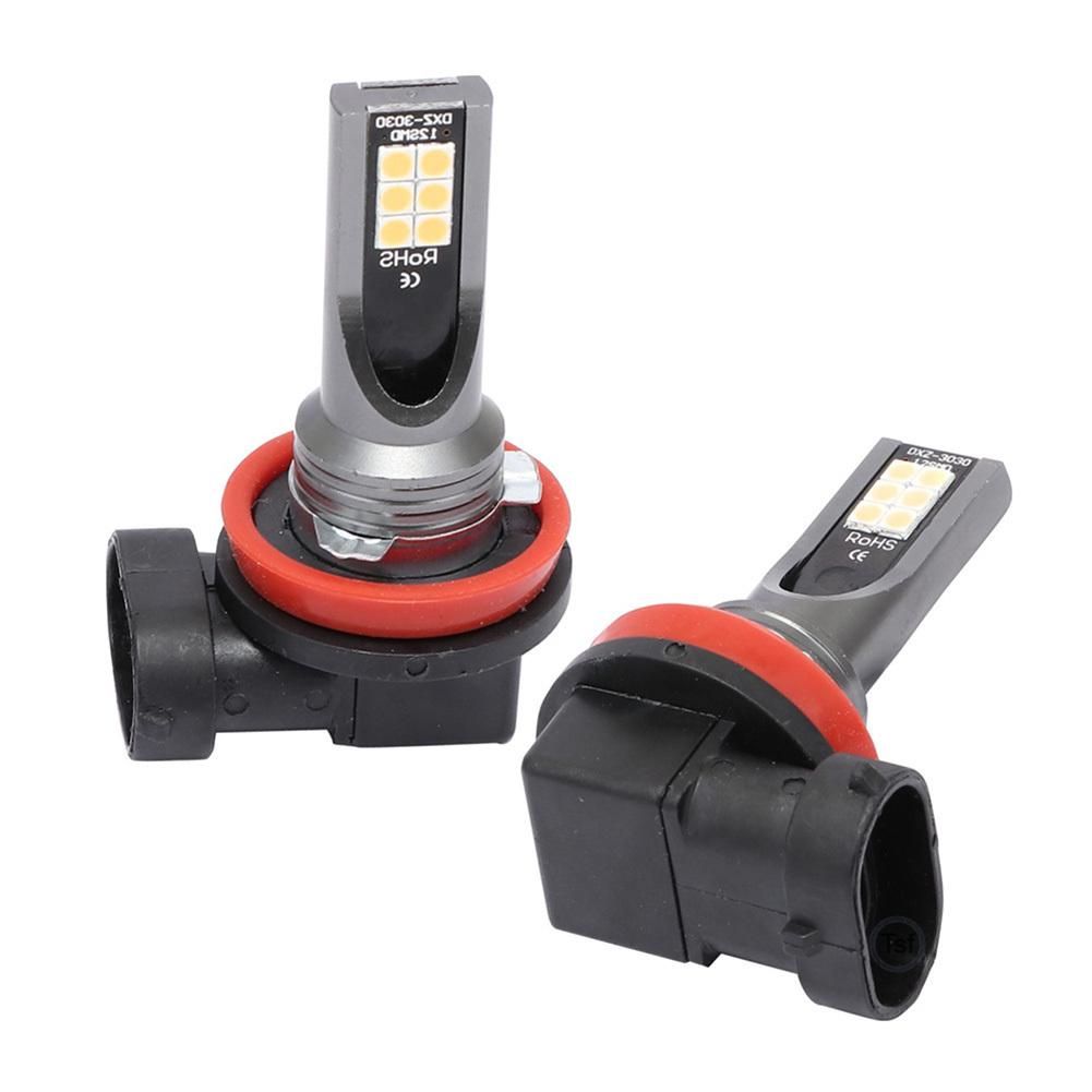 3030 Light Bead 3000k Yellow Light Car LED Fog Light